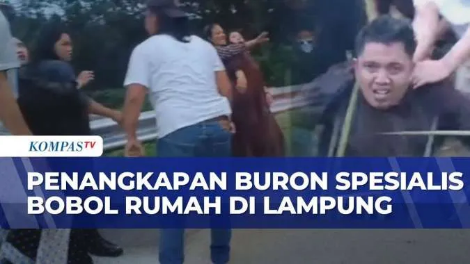 Istri Kacau Saat Suami Spesialis Pencuri Ditangkap di Lampung