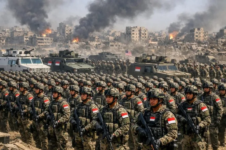 Indonesia Kirim 8 Ribu Pasukan ke Gaza untuk Lindungi Masyarakat Sipil