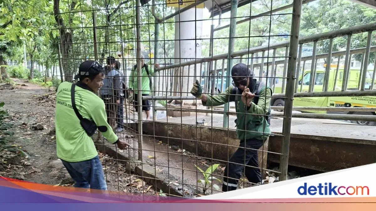 Taman Kota Cawang Ditutup Karena Dugaan Aktivitas Asusila