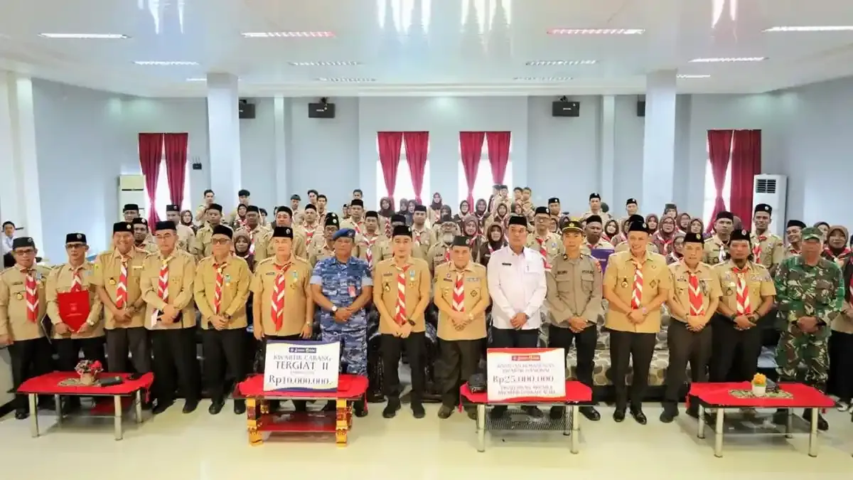 Kwarcab Aceh Barat Raih Tunggul Tergiat II dan Terima Bantuan Kemanusiaan