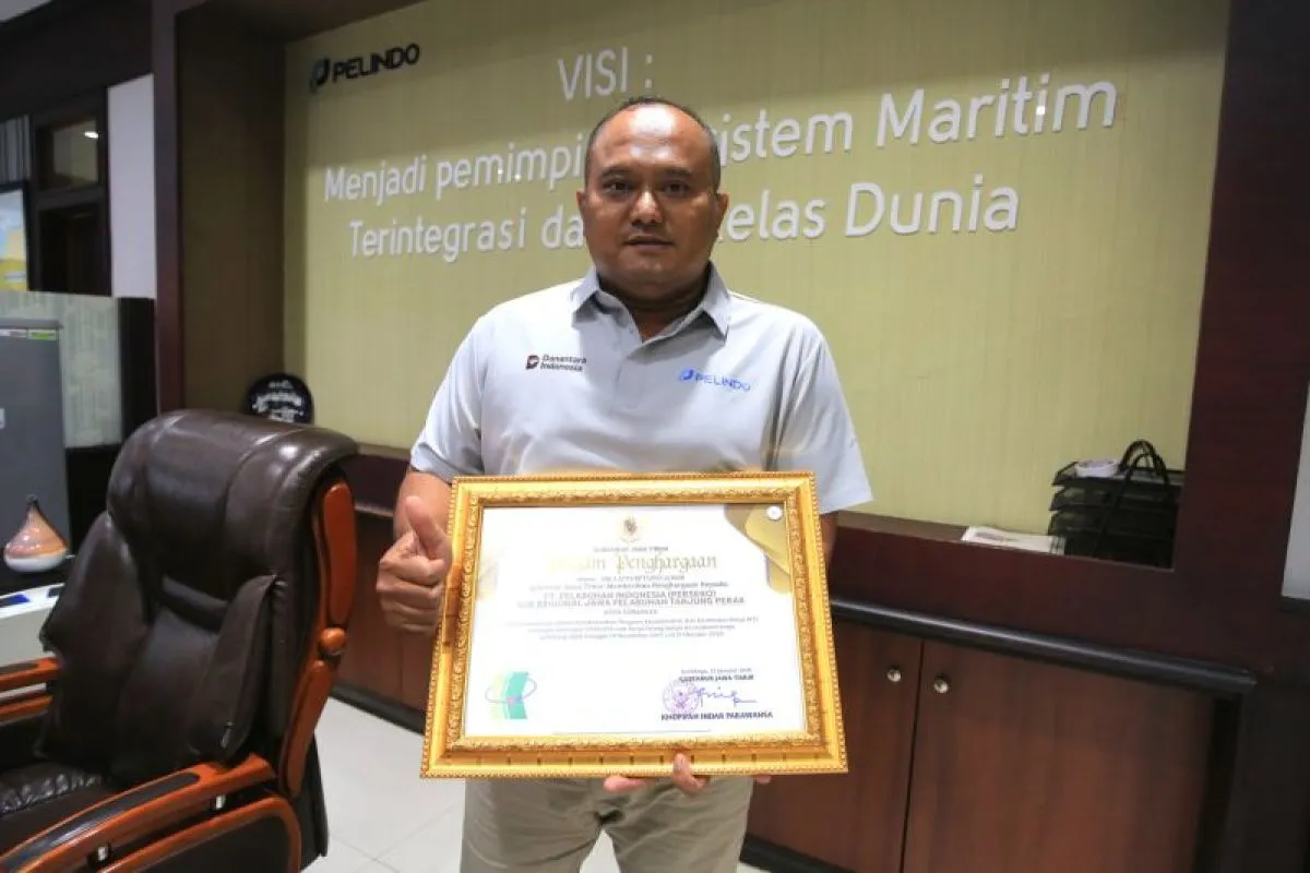 Pelabuhan Tanjung Perak Raih Penghargaan Zero Accident