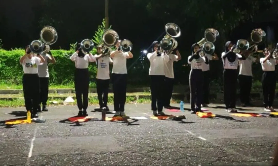 110 Atlet Jember Marching Band Latihan Intensif Selama Ramadhan Jelang ASEAN Music Games