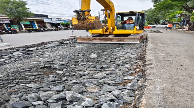 Pemkab Wonogiri Percepat Perbaikan Jalan Jelang Lebaran 2026