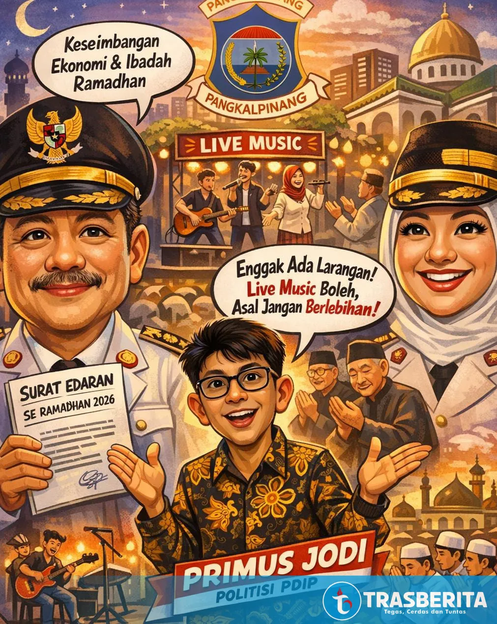Wali Kota Pangkalpinang Tetapkan Kebijakan Usaha Selama Ramadan
