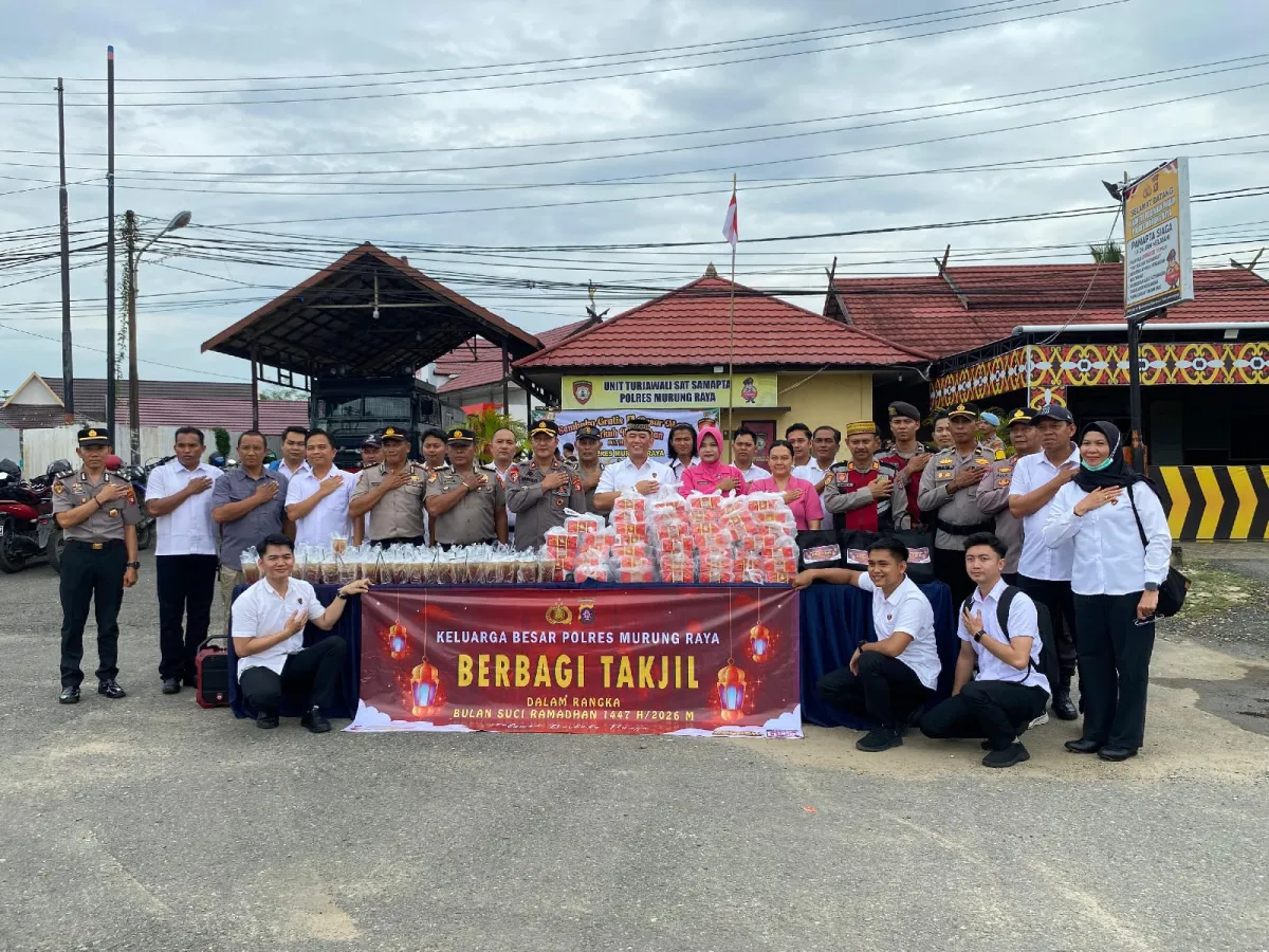 Polres Murung Raya Gelar Pasar Murah Menyambut Ramadan 1447 H