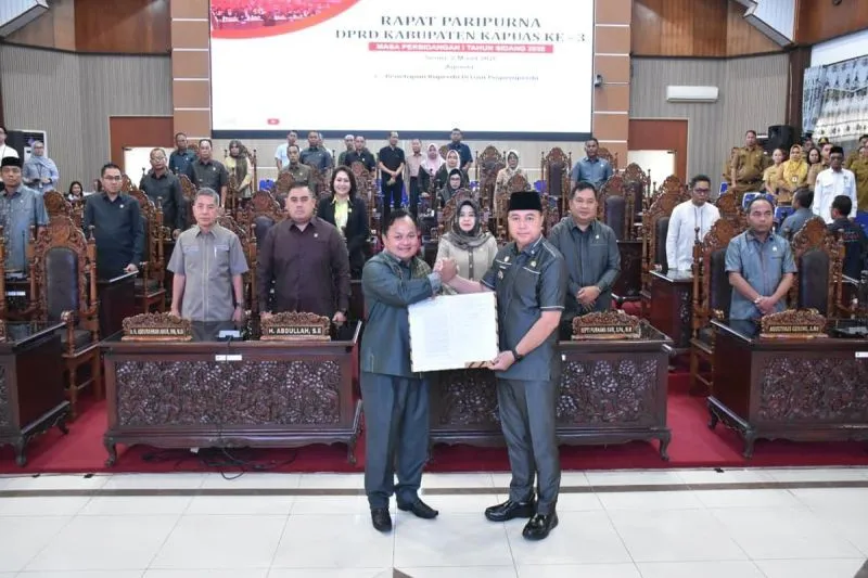 DPRD Kapuas Tetapkan Dua Raperda Mendesak di Luar Propemperda 2026