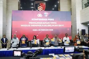 Polisi Ungkap Jaringan Perdagangan Bayi di Media Sosial, 12 Tersangka Ditangkap