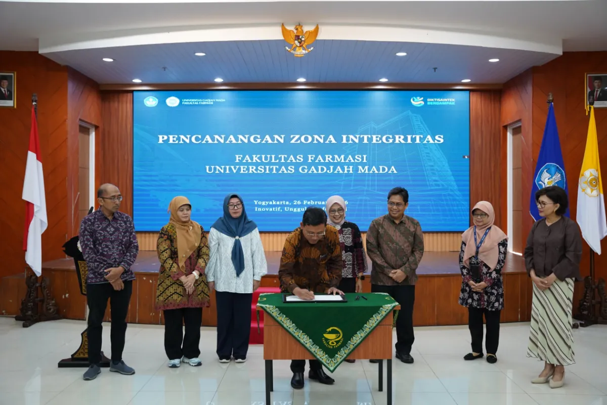 Fakultas Farmasi UGM Luncurkan Zona Integritas Bebas Korupsi