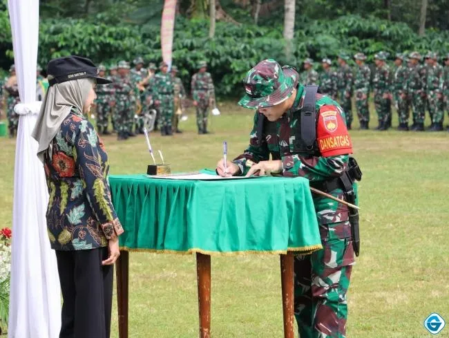 TMMD Tingkatkan Kesejahteraan Masyarakat Desa Gedong