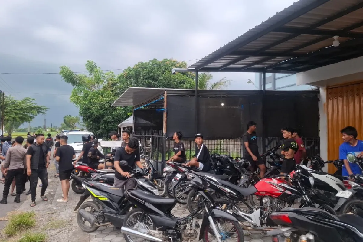 Polisi Bubarkan Balap Liar di Probolinggo, 21 Motor Disita