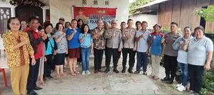 Dialog Terbuka Polres Minahasa Bersama Warga Jelang Natal dan Tahun Baru