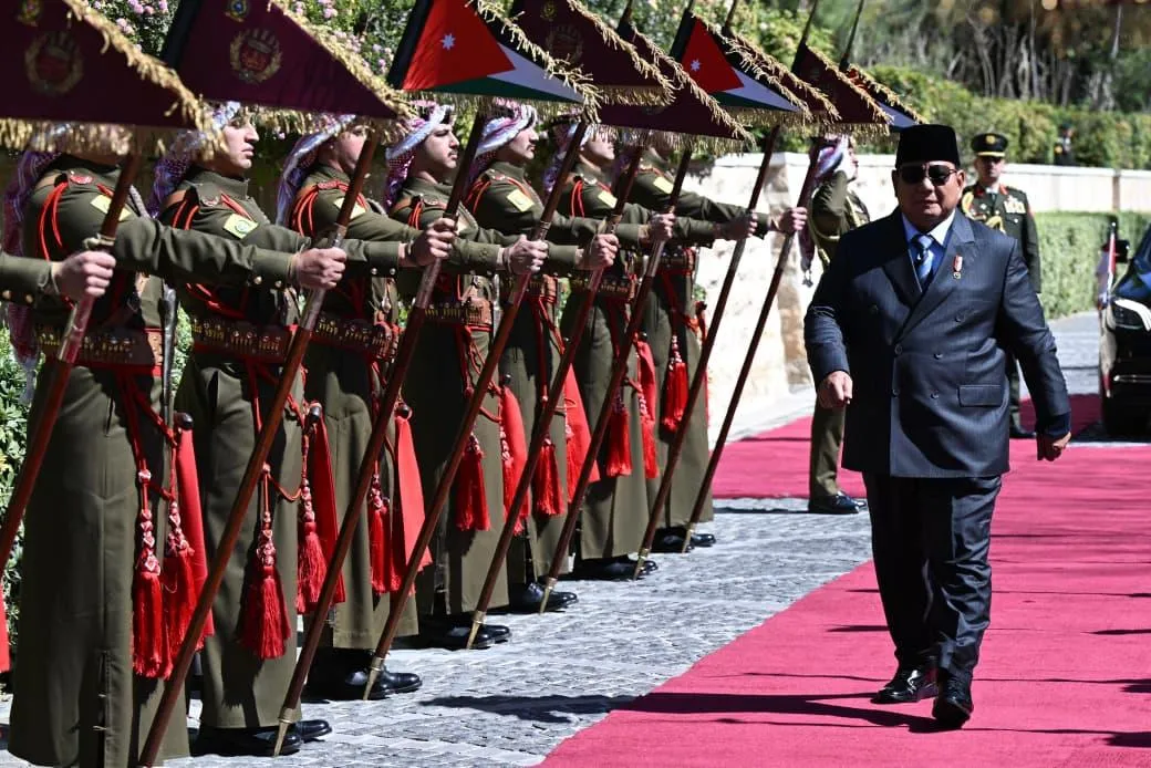 Presiden Prabowo dan Raja Abdullah II Bahas Kerja Sama Bilateral di Yordania