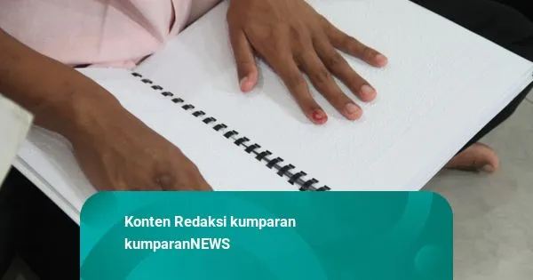Disabilitas Netra di Kudus Belajar Al-Quran Braille