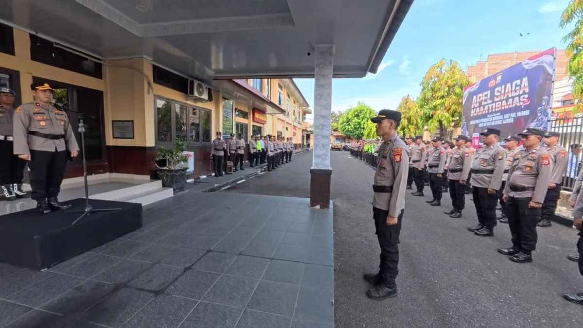 Polres Parepare Siapkan Kesiapsiagaan Kamtibmas Menyongsong Agenda Nasional