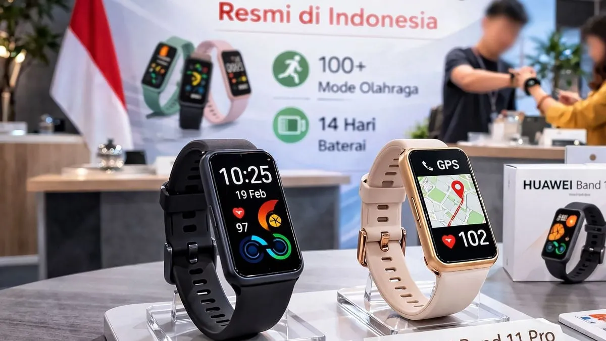 Huawei Band 11 Series Resmi Diluncurkan dengan GPS dan Fitur Unggulan