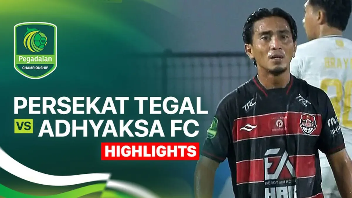 Persekat Tegal Hadapi Adhyaksa FC di Pegadaian Championship 2025/26