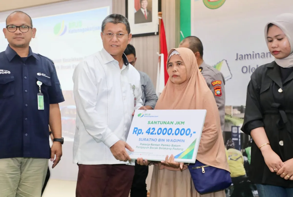 Pemko Batam Berikan Perlindungan BPJS Ketenagakerjaan untuk 10.285 Pekerja Rentan