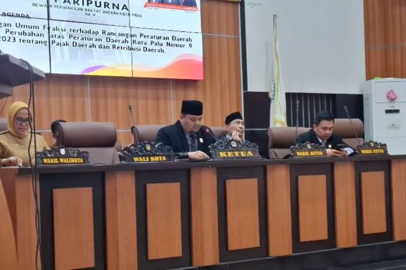DPRD Palu Setujui Rancangan Perda Pajak dan Retribusi