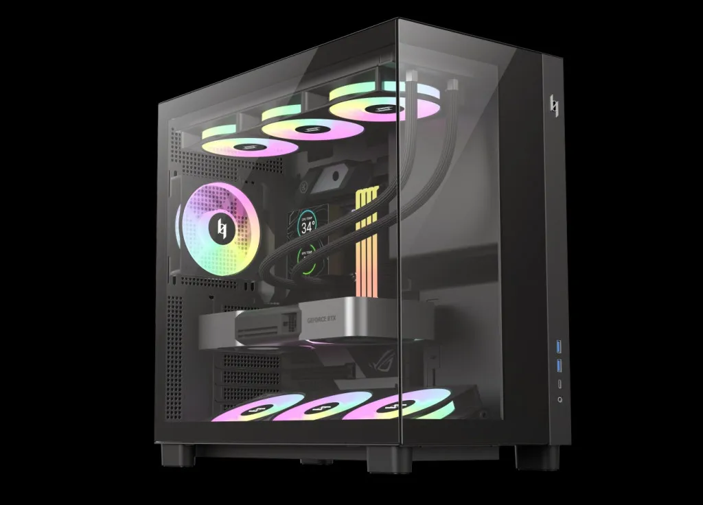 GameMax NEX C53 Panoramic: Casing Menarik dengan Desain Inovatif