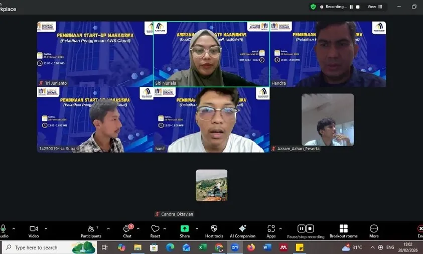 Mahasiswa UNM Dapat Pelatihan AWS Cloud untuk Kembangkan Startup Digital