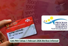 Penyaluran Bantuan PKH Tahap 1 Dimulai Februari 2026, Cek Status Anda Secara Online