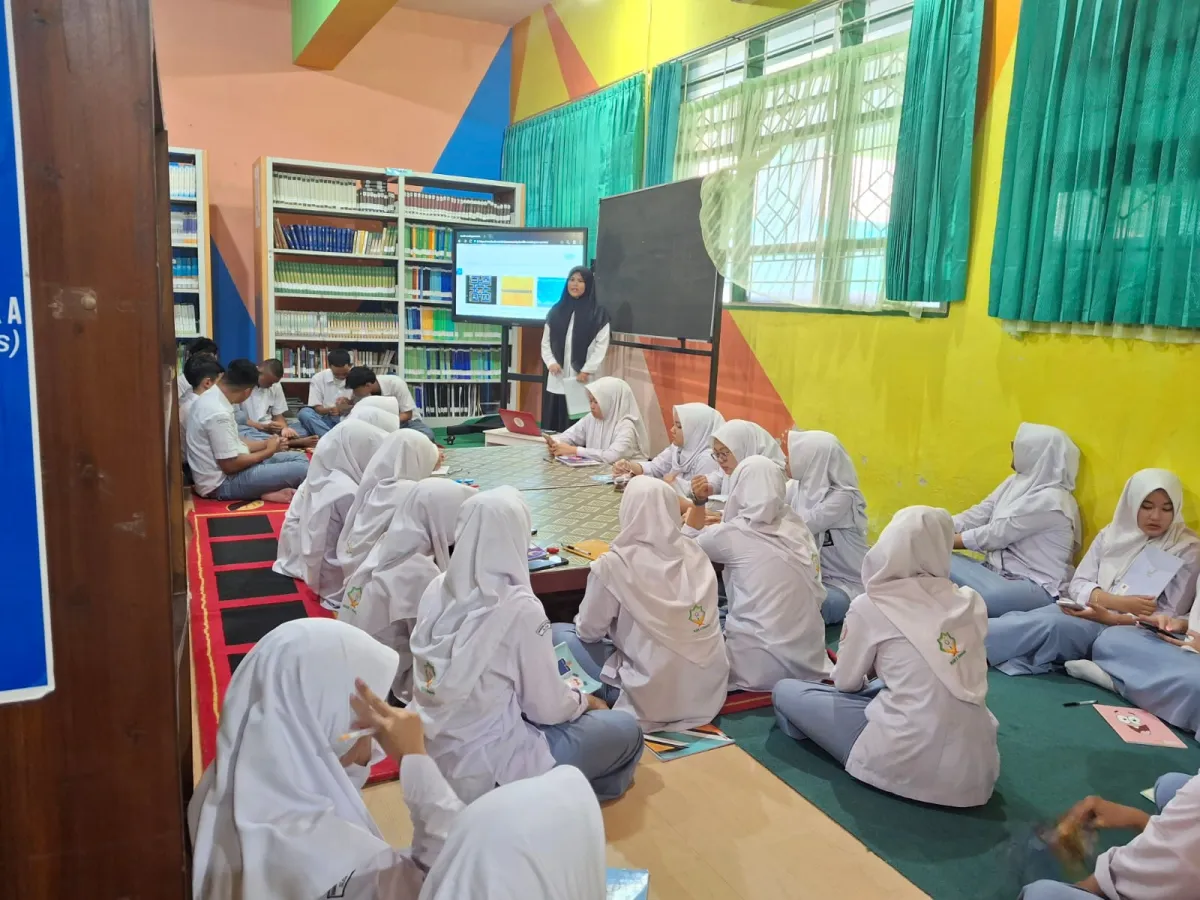 Perpustakaan Bahrul Ilmi MAN 2 Sleman Jadi Pusat Pembelajaran Kreatif di Awal Semester