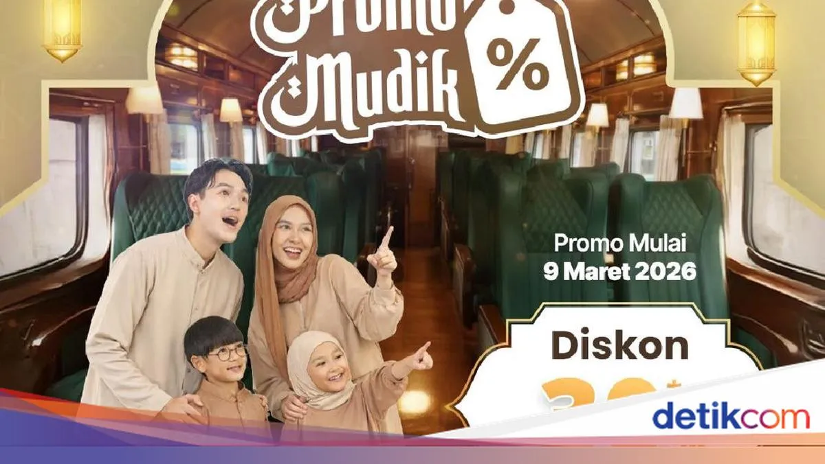 Diskon 30% Tiket Kereta Selama Promo Ramadhan Festive 2026