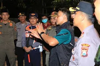 Kapolres Ngawi Pimpin Patroli Malam Jaga Kamtibmas Selama Ramadan