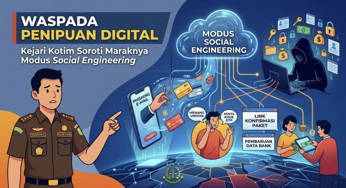 Kejari Kotim Ingatkan Masyarakat tentang Bahaya Penipuan Digital