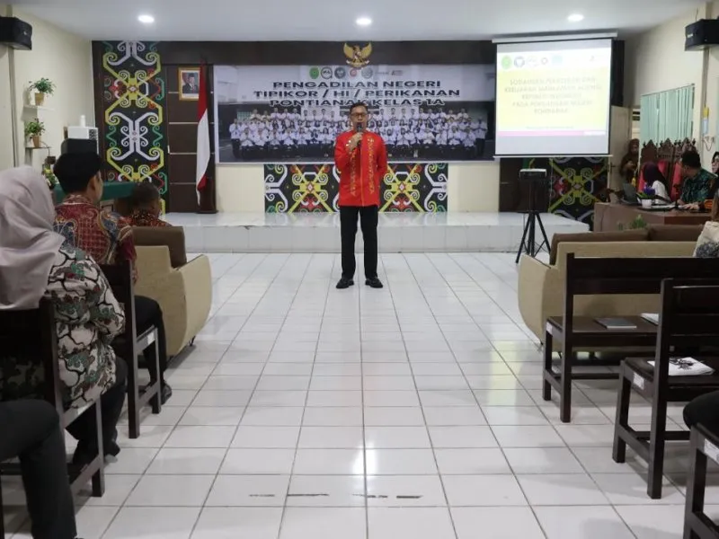 PN Pontianak Gelar Sosialisasi Kebijakan Terbaru Mahkamah Agung
