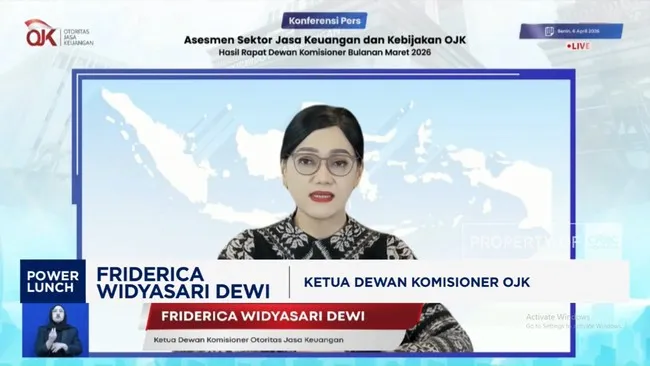 OJK: Suku Bunga Tinggi Berlanjut, The Fed Hanya Sediakan Satu Peluang Pemangkasan