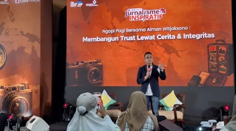 Aiman Witjaksono: Jurnalis Harus Berpihak pada Nilai dan Integritas