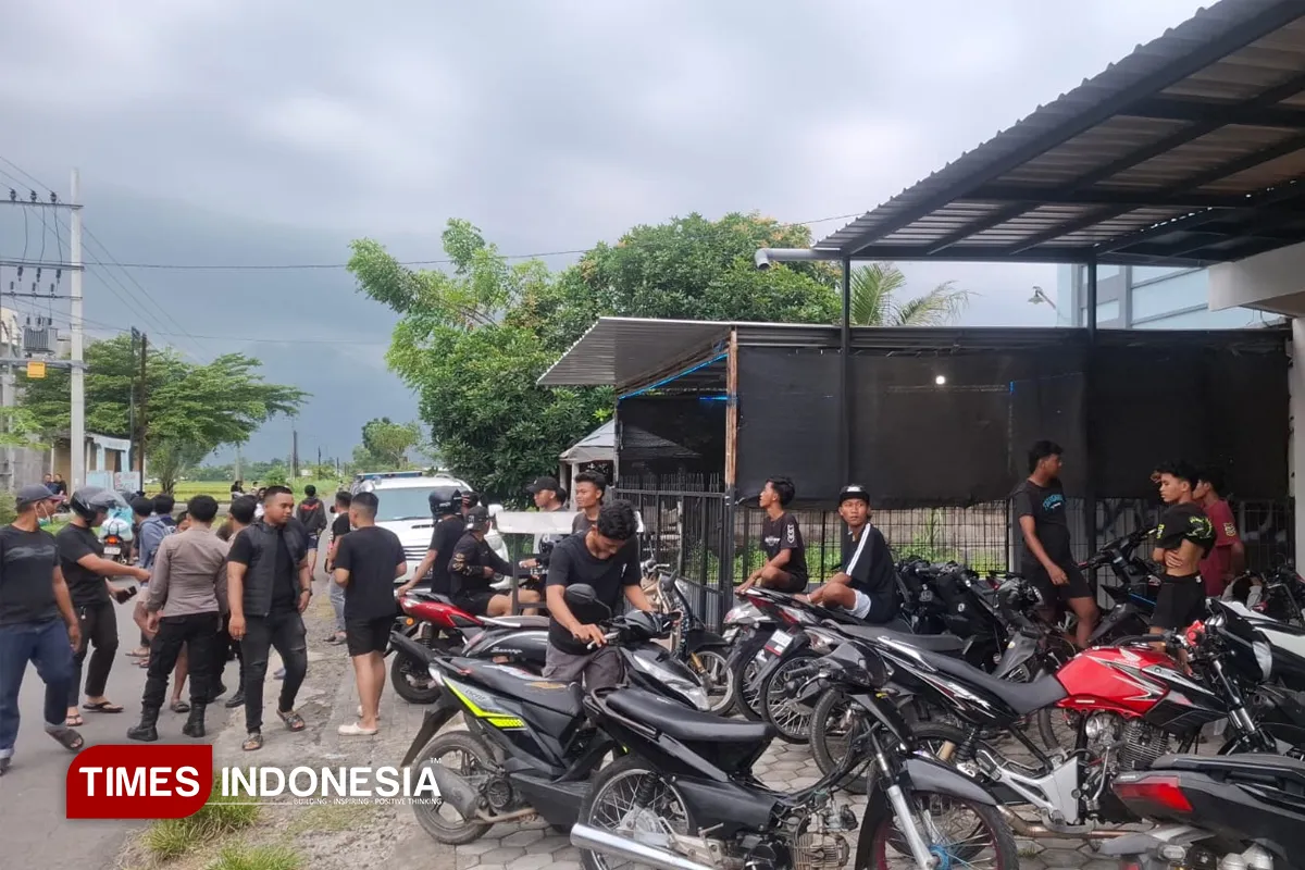 Polisi Probolinggo Bubarkan Balap Liar, 21 Motor Diamankan