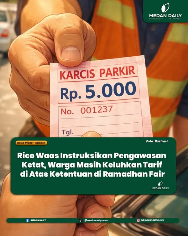 Wali Kota Medan Tegaskan Tarif Parkir Tidak Naik Selama Ramadhan Fair