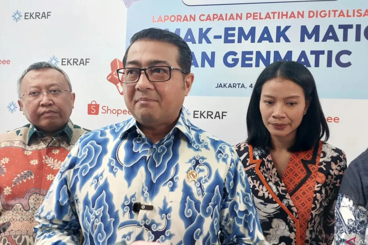 Menteri Ekraf Dorong Hilirisasi Produk Kreatif Lokal untuk Hadapi Krisis Global
