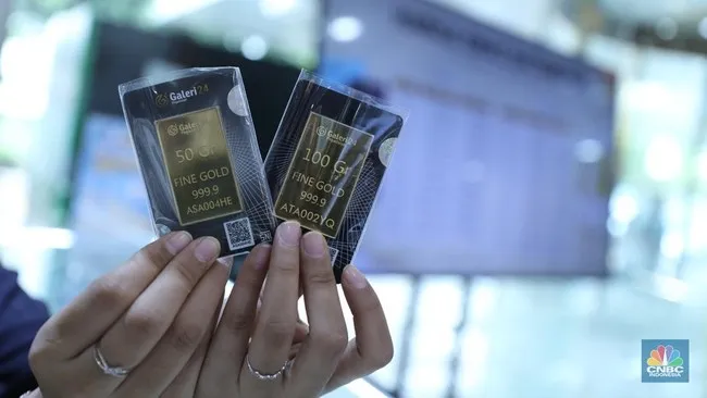 Harga Emas Galeri 24 Naik Signifikan, Semua Merek Menguat