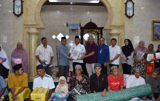 Pemko Sibolga Terima 100 Paket Bantuan dari BPJS Ketenagakerjaan