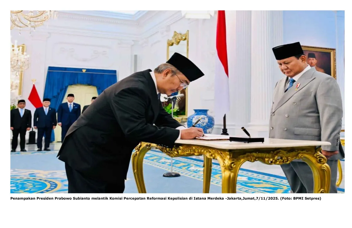Pelantikan Komisi Reformasi Polri: Upaya Memulihkan Kepercayaan Publik