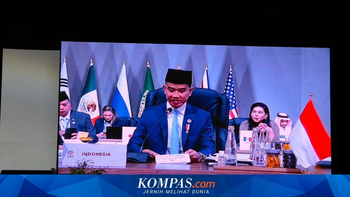 Gibran Sampaikan Salam Prabowo di KTT G20 Johannesburg
