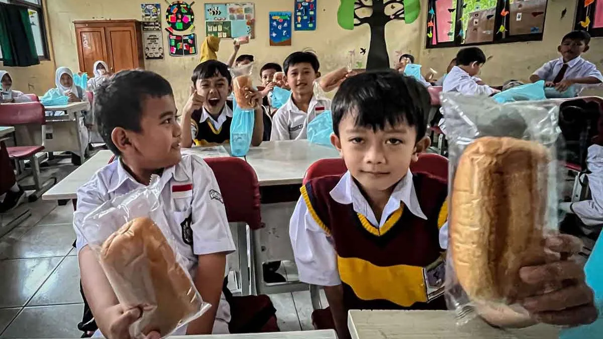 Indonesia Peringkat Dua Dunia dengan 61 Juta Penerima Program Makan Sekolah