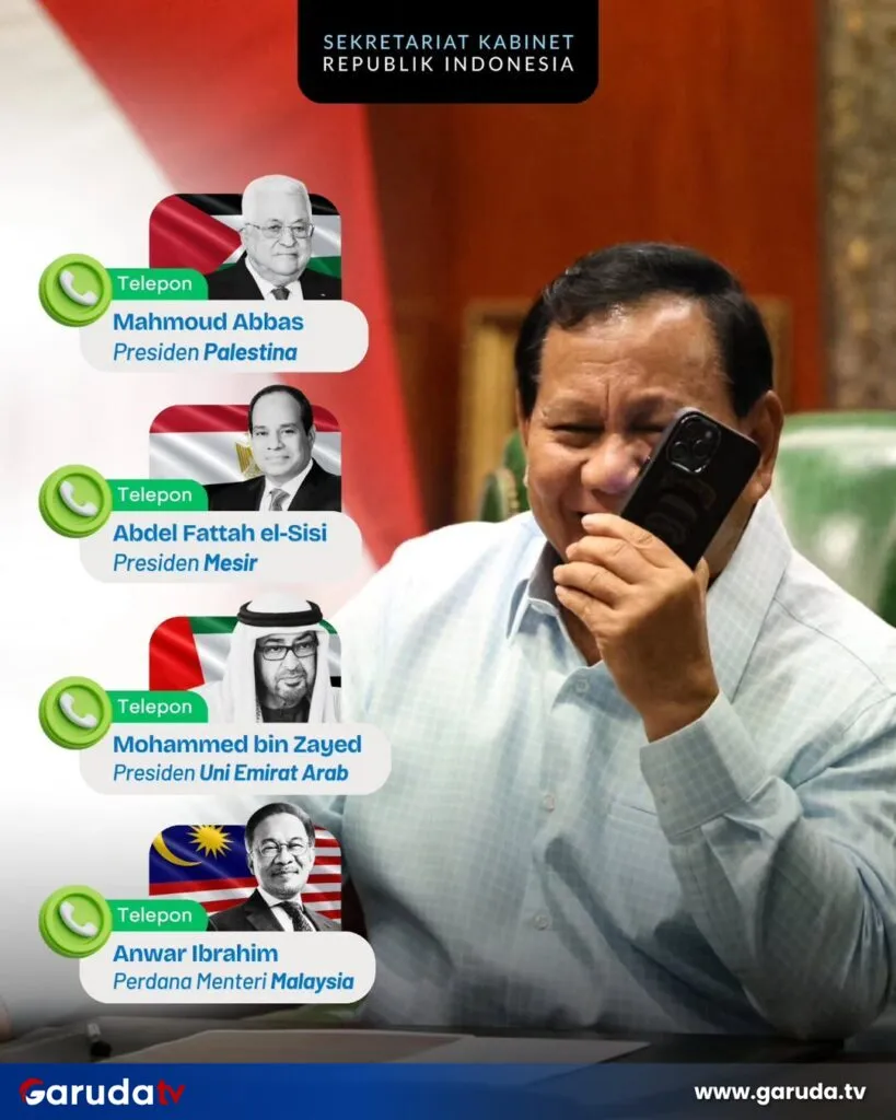 Presiden Prabowo Jalin Komunikasi Internasional saat Lebaran