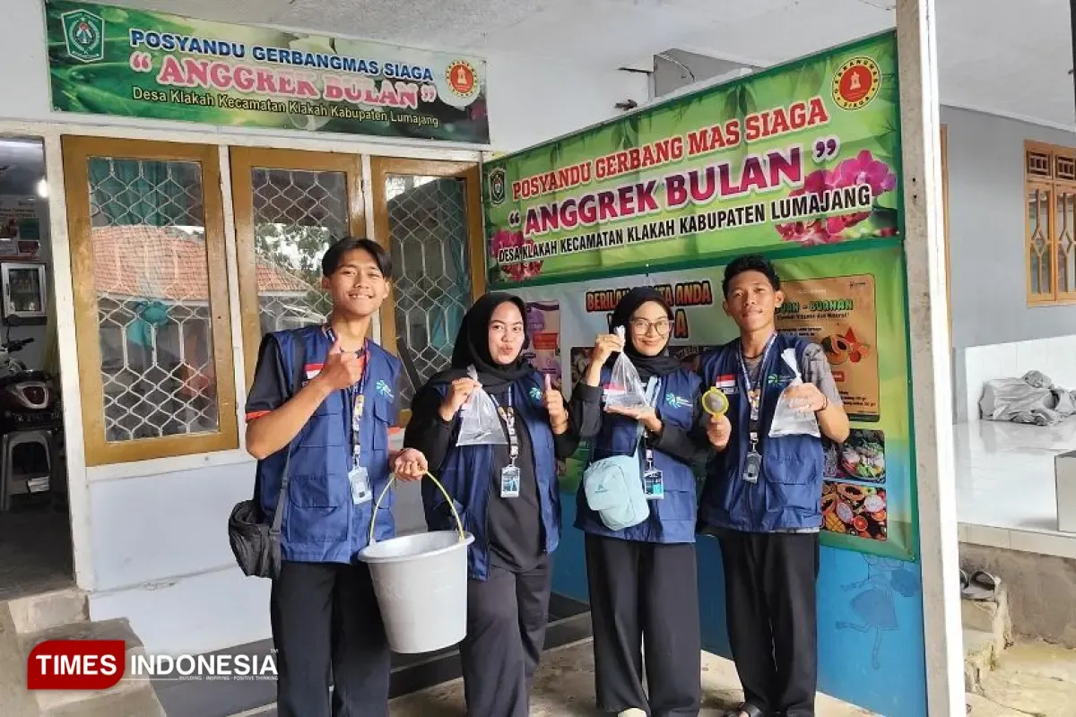 Mahasiswa Universitas Islam Malang Gelar PSN untuk Tingkatkan Kesadaran Lingkungan di Desa Klakah