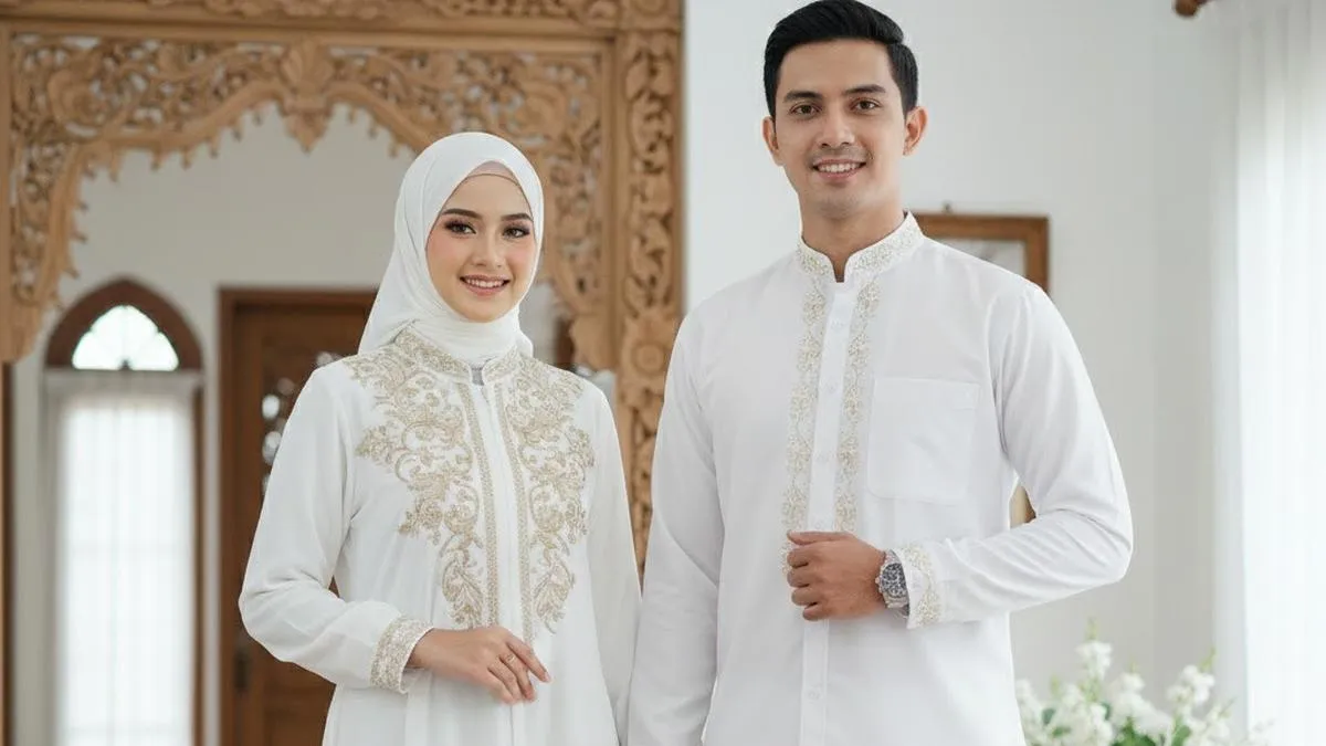 Pilihan Gamis dan Koko Serasi untuk Lebaran 2026 yang Stylish