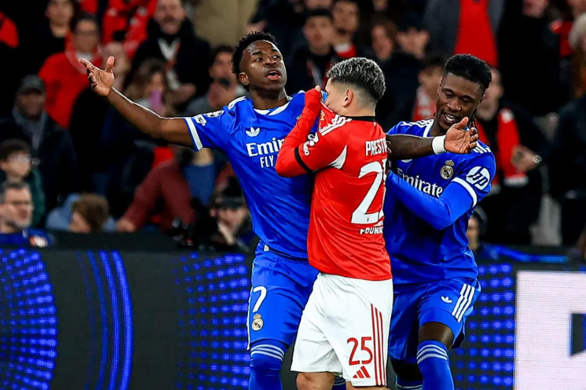 Prestianni Dihukum Skors Satu Laga, UEFA Selidiki Dugaan Rasisme Terhadap Vinicius Jr