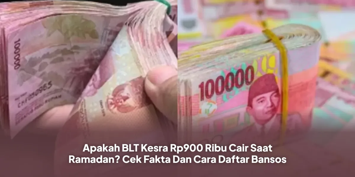BLT Kesra Rp900 Ribu Tidak Dicairkan di 2026, Begini Cara Cek Status Bansos