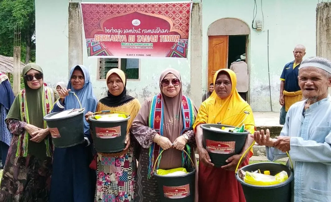 Safari Pra-Ramadhan di Masjid Al Qodar Oebesa Timor NTT