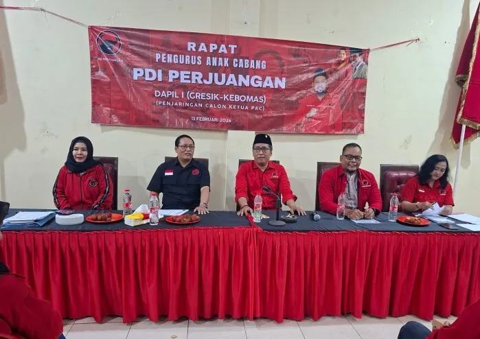 197 Kader PDI Perjuangan Gresik Diusulkan Calon Ketua PAC ke DPD Jatim