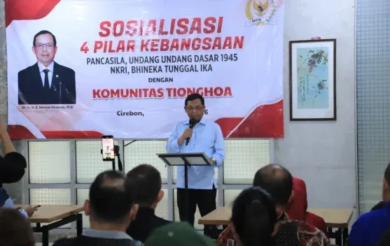 Herman Khaeron Sosialisasikan Empat Pilar MPR kepada Komunitas Tionghoa Cirebon