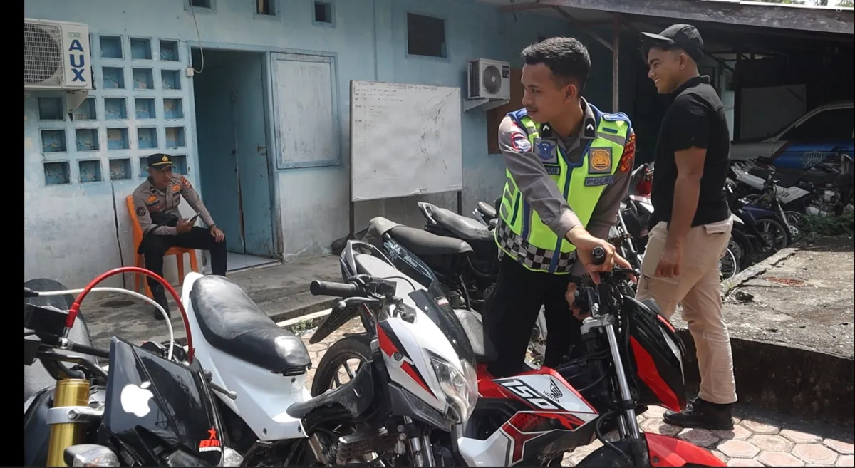 Kapolres Nagan Raya Tegaskan Penertiban Knalpot Brong Selama Ramadhan