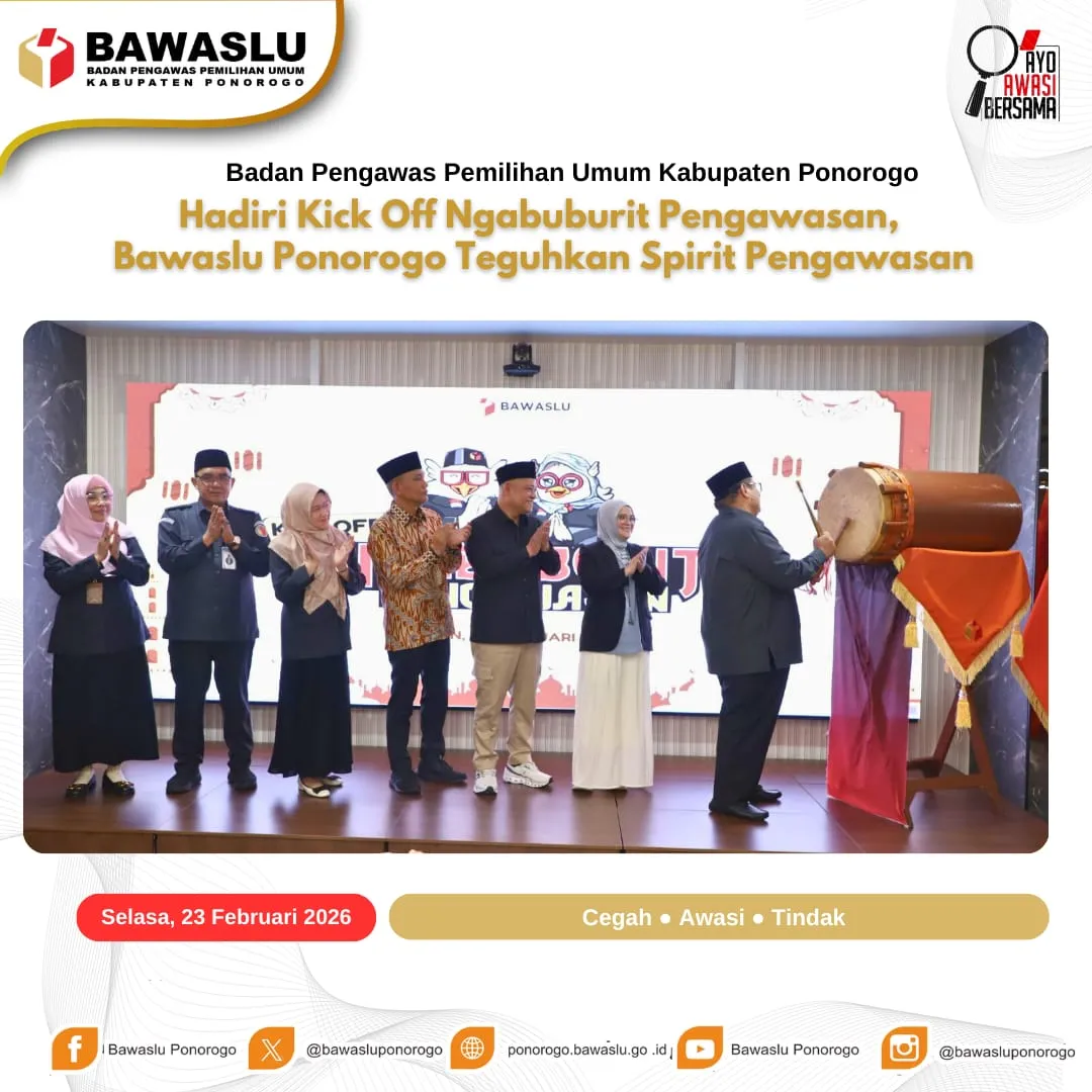 Bawaslu Luncurkan Program Ngabuburit Pengawasan untuk Perkuat Demokrasi